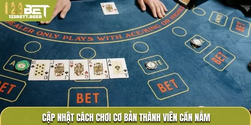 Cập nhật cách chơi live Baccarat cơ bản thành viên cần nắm